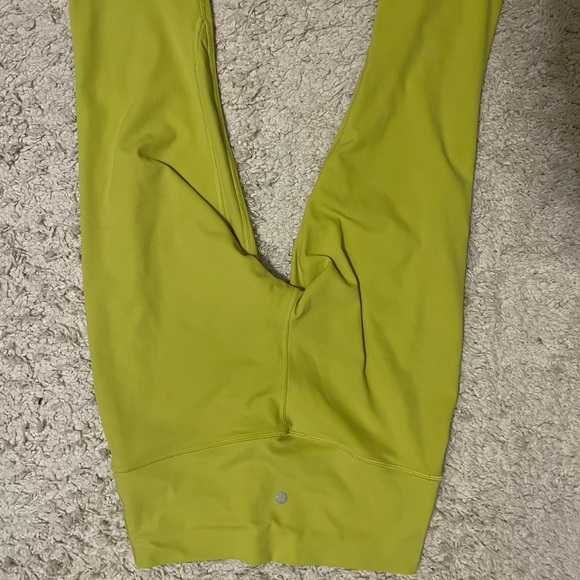 Neon green Align Lululemon Leggings 8 - Picture 6 of 9